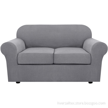 3 Pieces 2 Cushion Loveseat Couch Cover